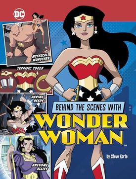 portada Behind the Scenes With Wonder Woman (en Inglés)