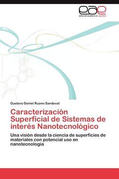 portada caracterizaci n superficial de sistemas de inter s nanotecnol gico (en Inglés)