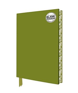 portada Sage Green Blank Artisan Notebook (Flame Tree Journals) (Blank Artisan Notebooks) (in English)