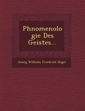 portada Ph�nomenologie Des Geistes...