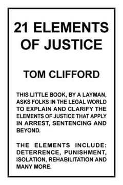portada 21 Elements of Justice (en Inglés)