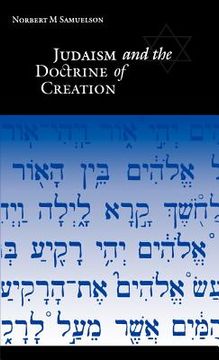 portada Judaism and the Doctrine of Creation (in English)