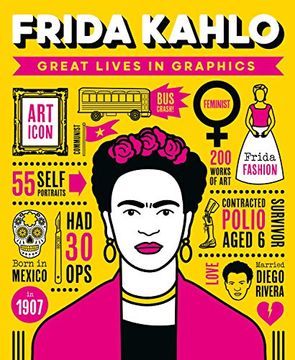 portada Great Lives in Graphics: Frida Kahlo (en Inglés)