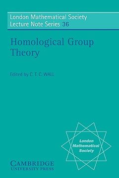 portada Homological Group Theory Paperback (London Mathematical Society Lecture Note Series) (in English)