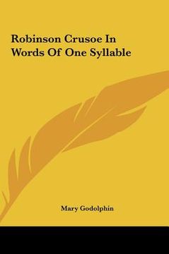 portada robinson crusoe in words of one syllable (en Inglés)