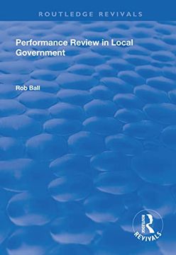 portada Performance Review in Local Government (en Inglés)