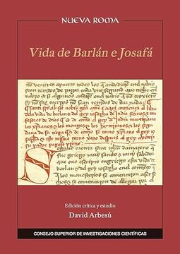 portada Vida de Barlán e Josafá: Estudio y Edición.