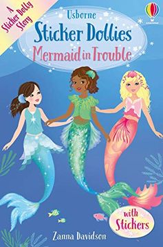 portada Mermaid in Trouble (Sticker Dolly Stories) (en Inglés)