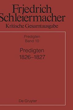 portada Predigten 1826-1827 (en Alemán)