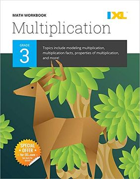 portada Ixl Math Workbook: Grade 3 Multiplication (Ixl Topic-Specific Workbooks) (en Inglés)
