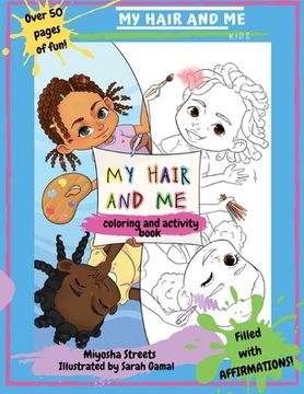 portada My Hair and Me: Coloring and Activity Book (in English)