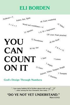portada You Can Count On It: God's Design Through Numbers (en Inglés)