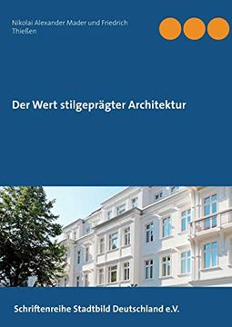portada Der Wert Stilgeprã¤Gter Architektur (en Alemán)
