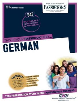 portada German (Sat Subject Test: Passbook) (en Inglés)