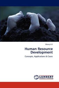 portada human resource development (in English)
