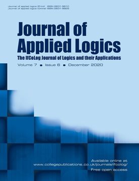 portada Journal of Applied Logics - The IfCoLog Journal of Logics and their Applications: Volume 7, Issue 6, December 2020