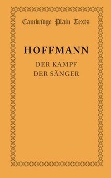 portada Der Kampf der Sänger Paperback (Cambridge Plain Texts) (en Alemán)