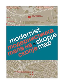 portada Modernist Skopje map (en Inglés)