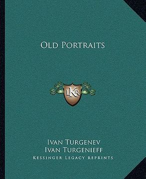 portada old portraits (in English)