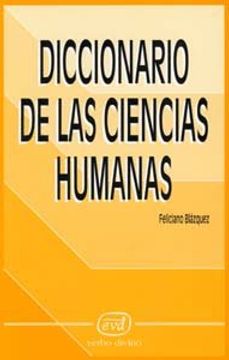 portada Diccionario de las ciencias humanas (Diccionarios) (in Spanish)