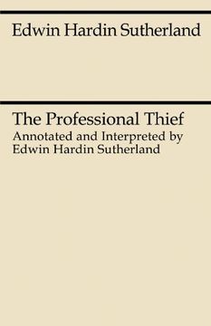 portada The Professional Thief (Midway Reprint) (en Inglés)