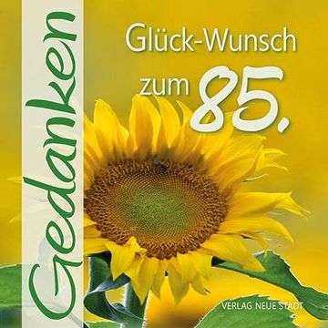 portada Glück-Wunsch zum 85. (en Alemán)