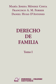 portada DERECHO DE FAMILIA TOMO 1