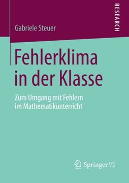 portada Fehlerklima in der Klasse: Zum Umgang mit Fehlern im Mathematikunterricht (in German)