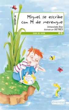 portada Miguel Se Escribe Con "M" de Merengue = Miguel with an "M" as in Meringue (in Spanish)