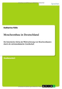 portada Moscheenbau in Deutschland (German Edition)