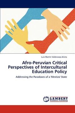 portada afro-peruvian critical perspectives of intercultural education policy (in English)