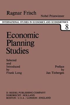 portada Economic Planning Studies: A Collection of Essays (en Inglés)
