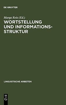 portada Wortstellung und Informationsstruktur (in German)