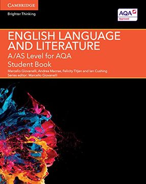 portada A/As Level English Language and Literature for Aqa Student Book (en Inglés)