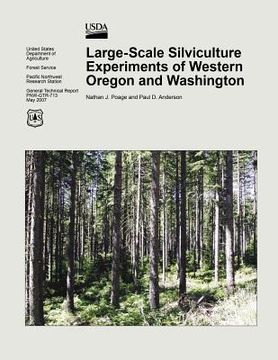 portada Large-Scale Silvicultural Experiments of Western Oregon and Washington (in English)