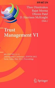 portada trust management vi (en Inglés)