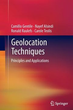 portada Geolocation Techniques: Principles and Applications (en Inglés)