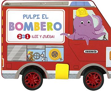 portada Pulpi el Bombero (2 en 1: Lee y Juega)