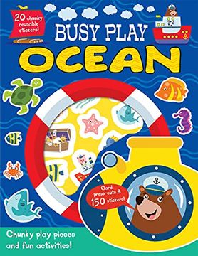 portada Busy Play Ocean (Busy Play Activity Books) (en Inglés)