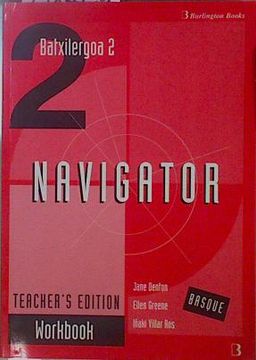portada Navigator Batxilergoa 2 Workbook Teacher s Edition