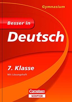 portada Besser in Deutsch - Gymnasium 7. Klasse - Cornelsen Scriptor (en Alemán)