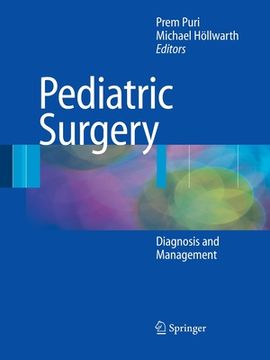 portada Pediatric Surgery: Diagnosis and Management (en Inglés)
