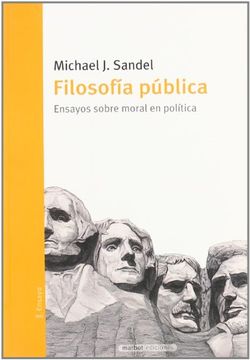 portada Filosofia Publica: Ensayos Sobre Moral en Politica (in Spanish)