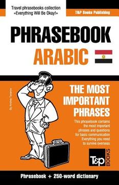 portada English-Egyptian Arabic phrasebook and 250-word mini dictionary (en Inglés)