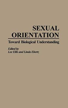 portada Sexual Orientation: Toward Biological Understanding (in English)