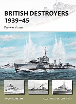 portada British Destroyers 1939–45: Pre-war classes (New Vanguard)