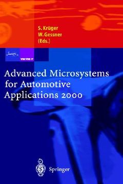 portada advanced microsystems for automotive applications 2000 (en Inglés)