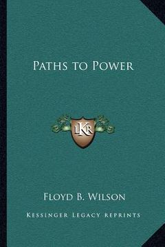 portada paths to power (in English)