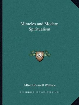 portada miracles and modern spiritualism (en Inglés)