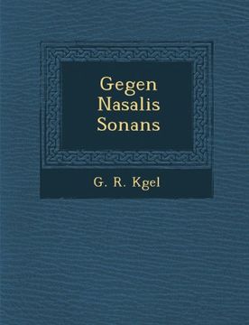 portada Gegen Nasalis Sonans (German Edition)